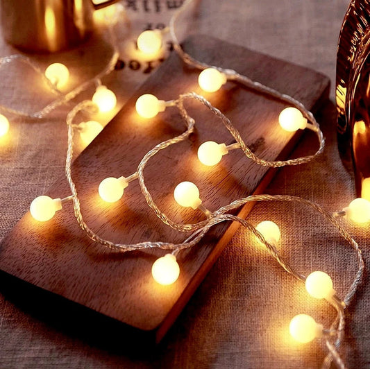 Ball LED Light Chain – Magical Glow for Outdoor Gatherings 1
