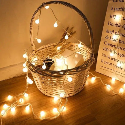 Ball LED Light Chain – Magical Glow for Outdoor Gatherings 3
