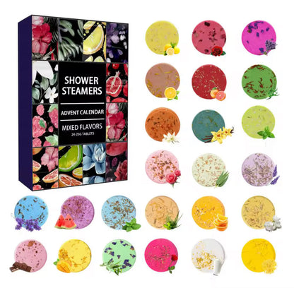 Bathing Fun Shower Bombs Advent Calendar – Daily Aromatic Relaxation Surprises 0