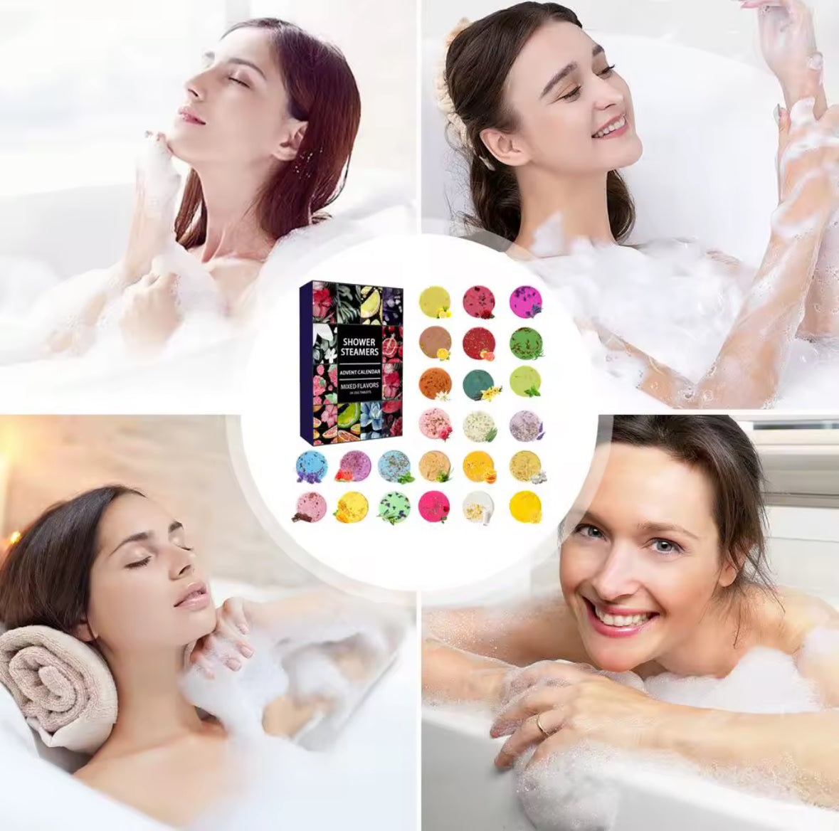 Bathing Fun Shower Bombs Advent Calendar – Daily Aromatic Relaxation Surprises 2