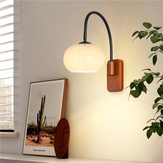 Bauhaus Rotating Glass Wall Lamp – Stylish Illumination with Adjustable Mood 1