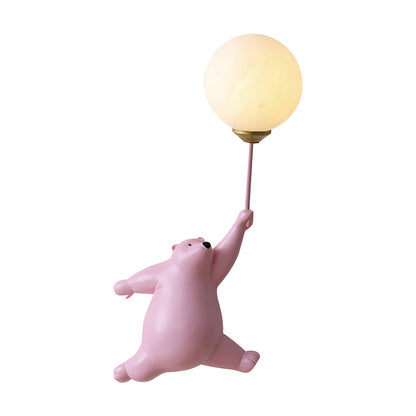 Bear Balloon Wall Lamp – Whimsical Light for Cozy Spaces 13