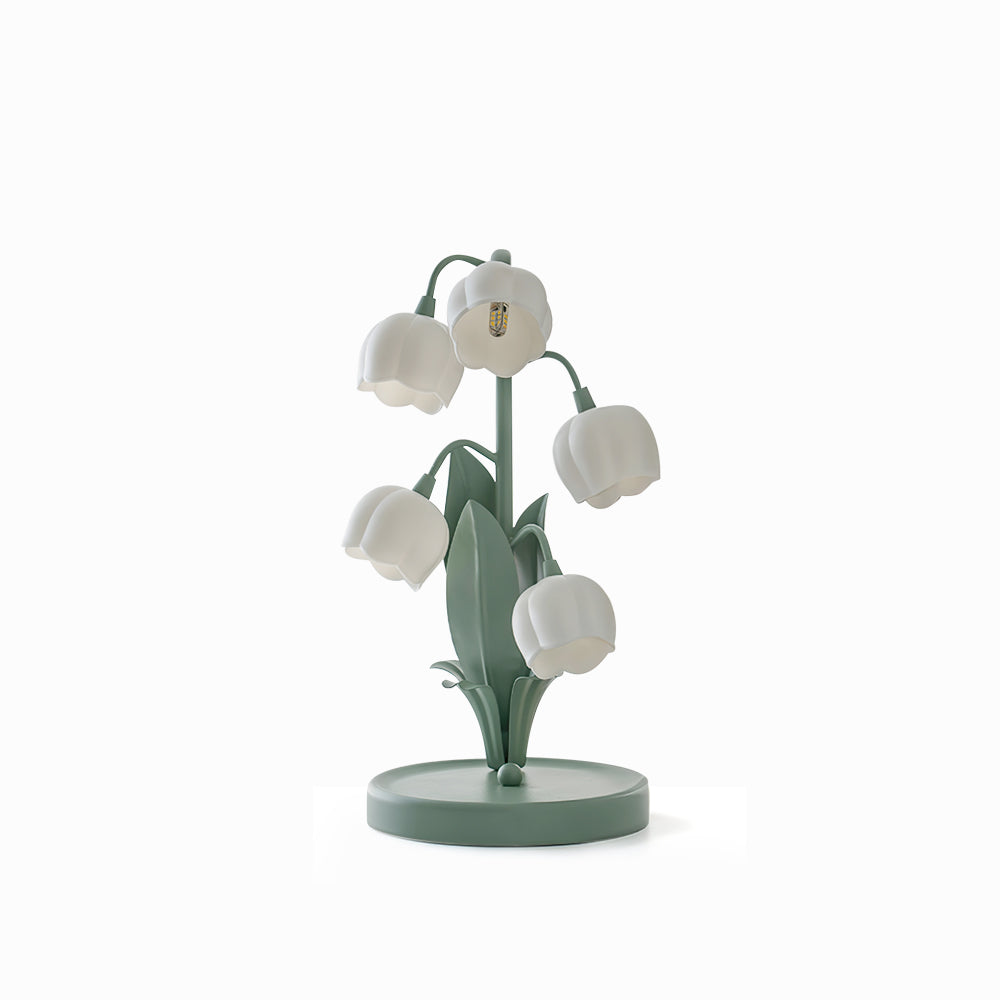 Bell Orchid Table Lamp – Chic Ambiance with Orchid Motif 1