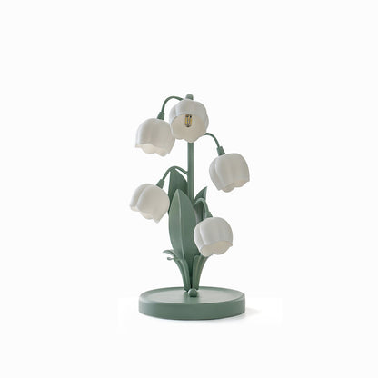 Bell Orchid Table Lamp – Chic Ambiance with Orchid Motif 1