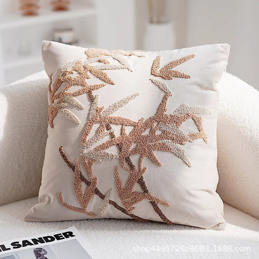 Brauner Vintage Nordic Pillow Covers – Timeless Elegance for Any Room 0