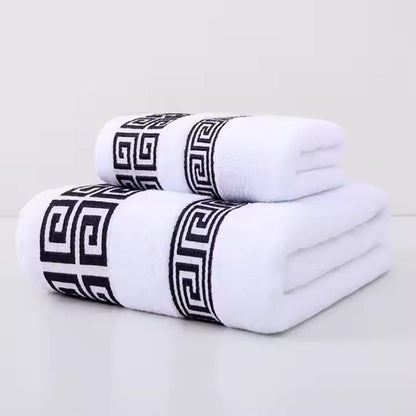 Casa Luxe Athena Cotton Towel Set – Luxurious Comfort For Your Bathroom 0