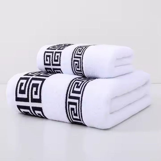 Casa Luxe Athena Cotton Towel Set – Luxurious Comfort For Your Bathroom 0