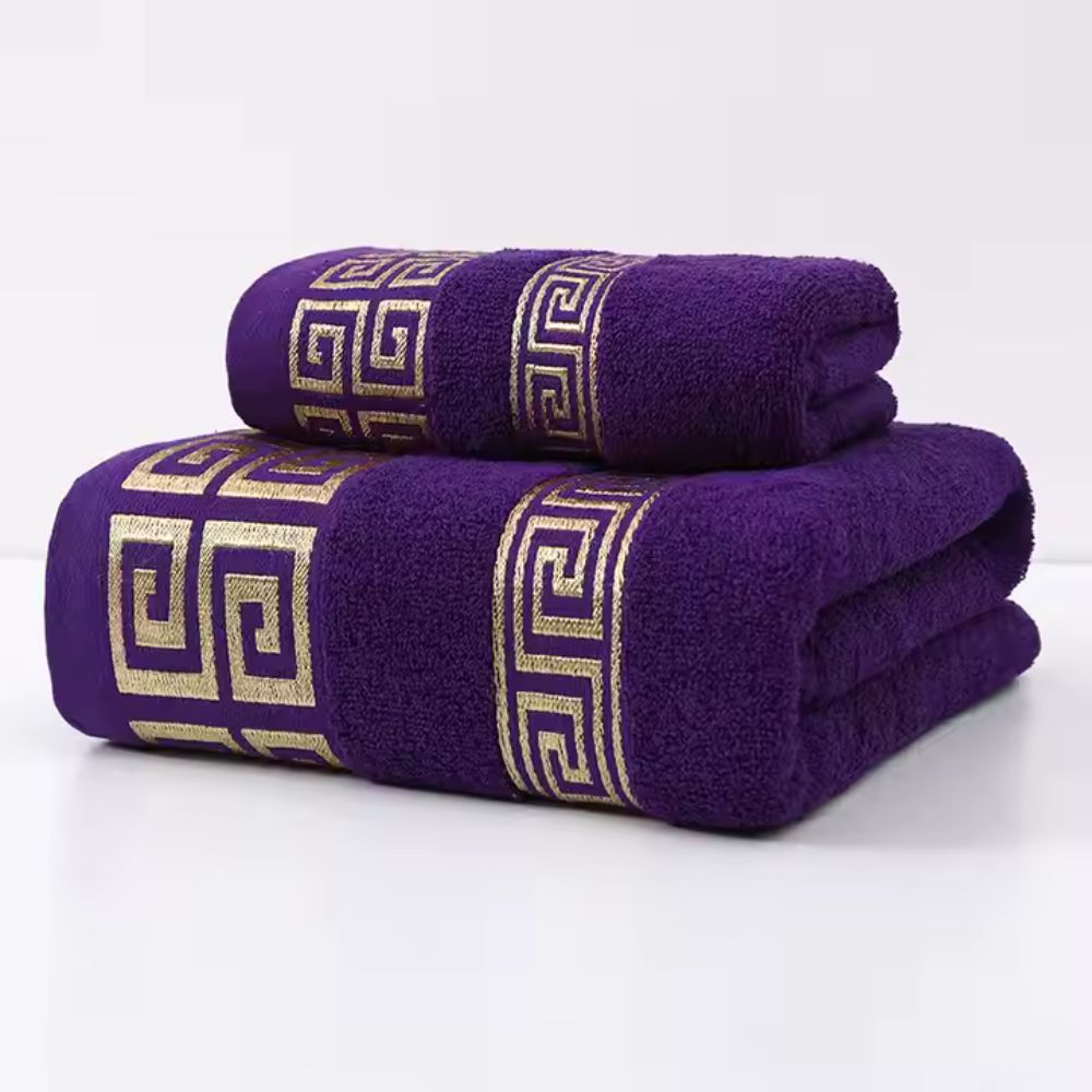 Casa Luxe Athena Cotton Towel Set – Luxurious Comfort For Your Bathroom 8