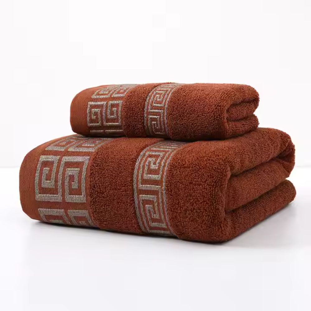 Casa Luxe Athena Cotton Towel Set – Luxurious Comfort For Your Bathroom 9