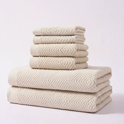 **Cascade Supreme Cotton Towel Set** – Exceptional Softness and Absorbency 0