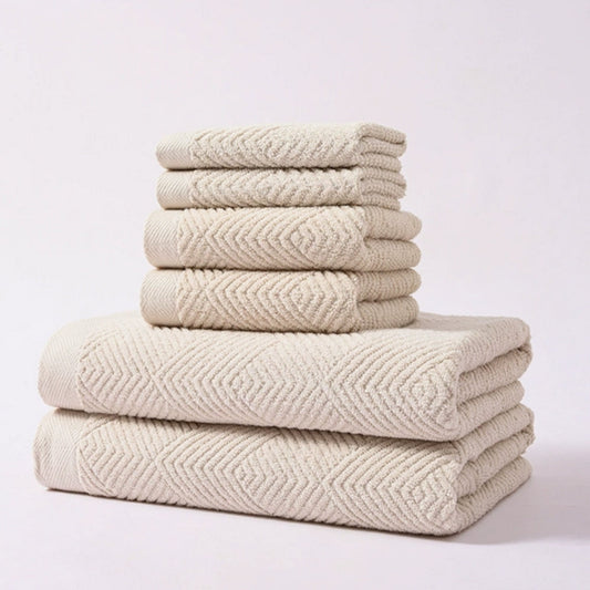 **Cascade Supreme Cotton Towel Set** – Exceptional Softness and Absorbency 0