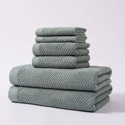 **Cascade Supreme Cotton Towel Set** – Exceptional Softness and Absorbency 2