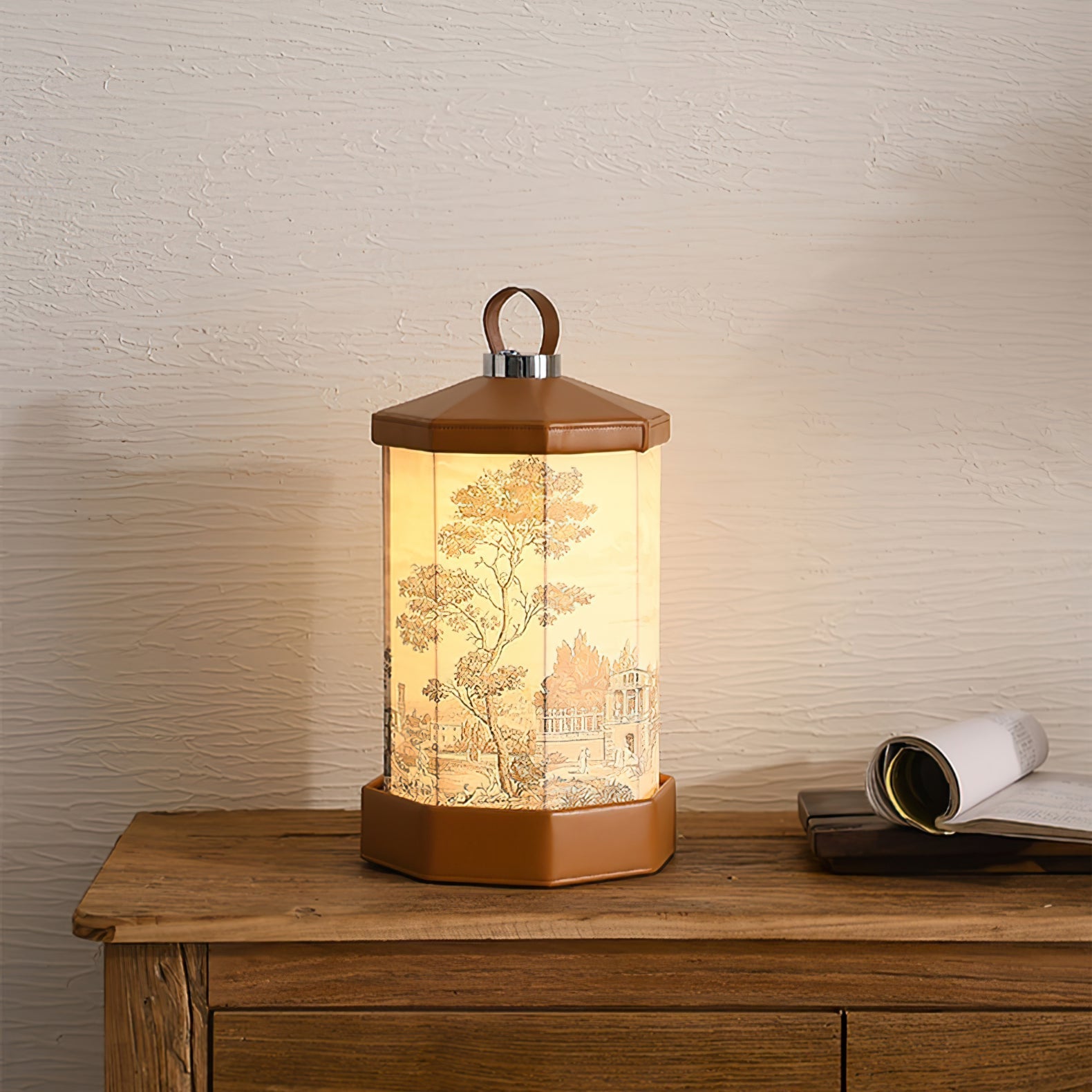 Castle Table Lamp – Elegant Touch-Controlled LED Design 1