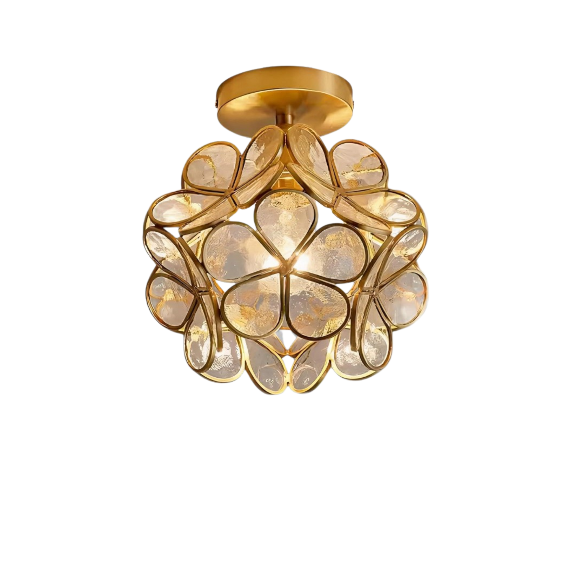 Ceiling Light Inge – Elegant Floral Design with Soft Illumination 0