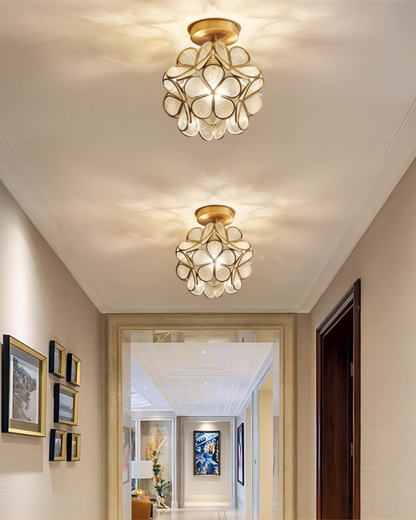 Ceiling Light Inge – Elegant Floral Design with Soft Illumination 4