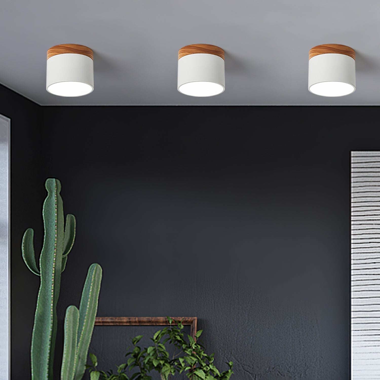 Ceiling Spot Light Fixture – Modern Design with Warm Glow 3