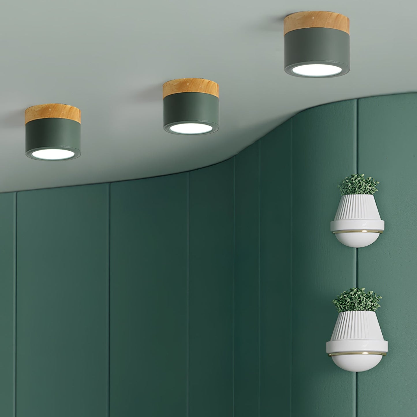 Ceiling Spot Light Fixture – Modern Design with Warm Glow 5