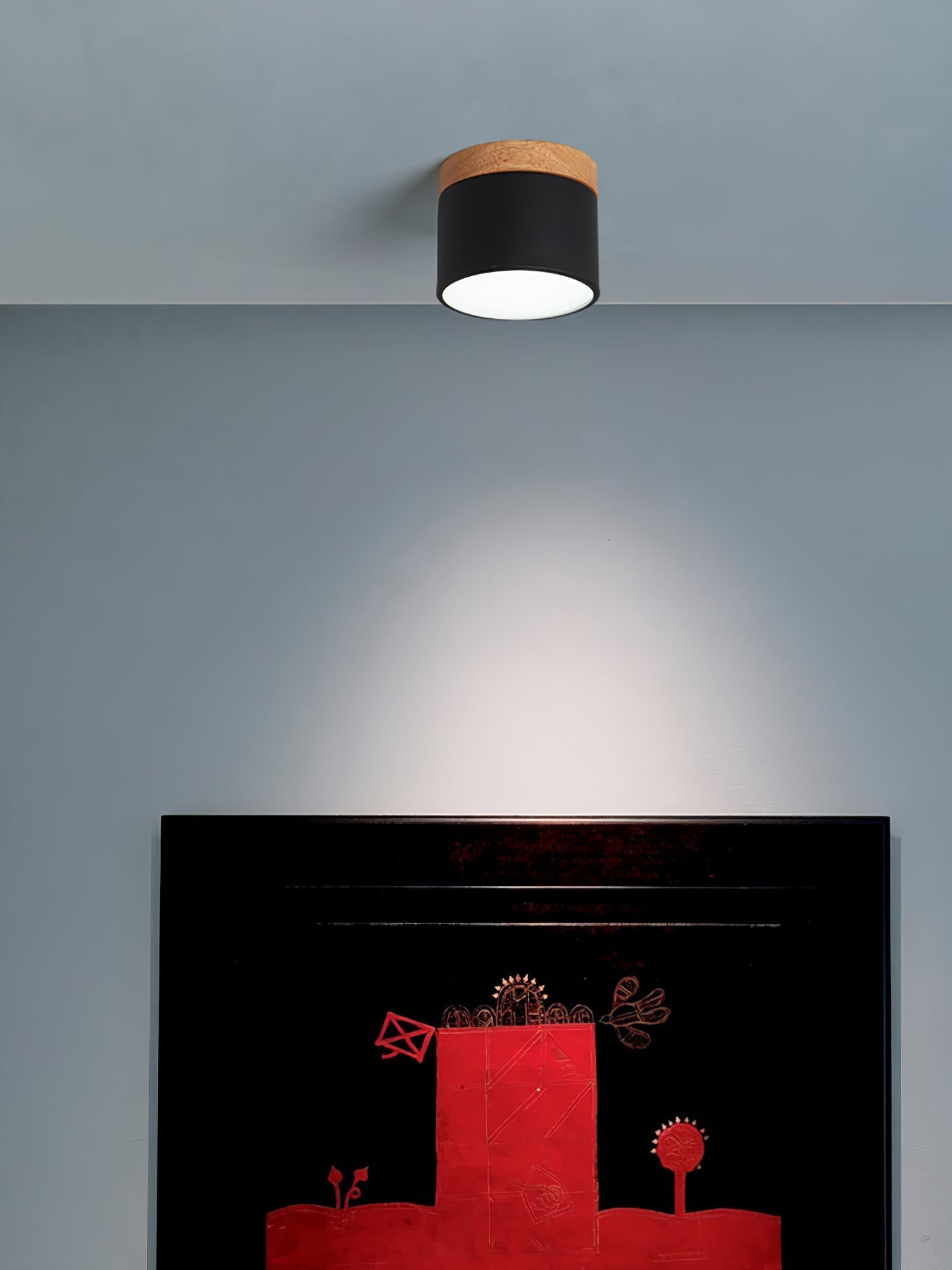 Ceiling Spot Light Fixture – Modern Design with Warm Glow 8
