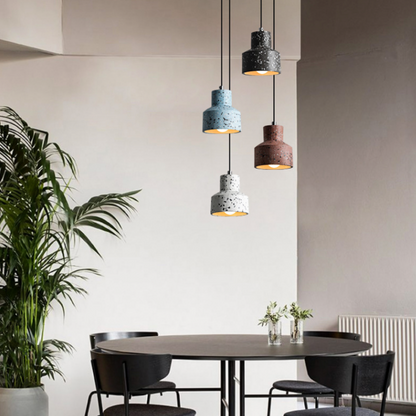 Cement Terrazzo Pendant Light – Chic Illumination for Any Space 2