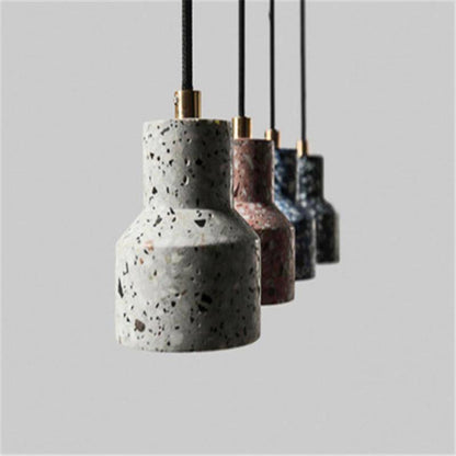 Cement Terrazzo Pendant Light – Chic Illumination for Any Space 3