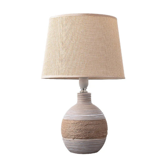 Ceramic Bedside Lamp – Warm Light for Relaxing Nights 1