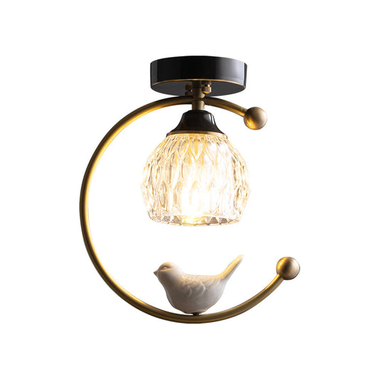 Ceramic Bird Ceiling Lamp – Charming Design for Inviting Spaces 0