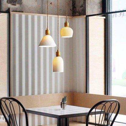 Ceramic LED Pendant Light – Stylish Illumination for Modern Spaces 5