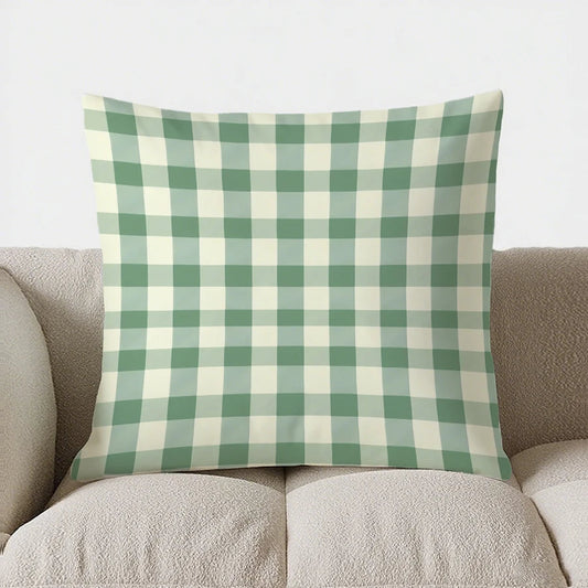 Checked Cushion Cover 40x40 – Chic Design for Cozy Spaces 0