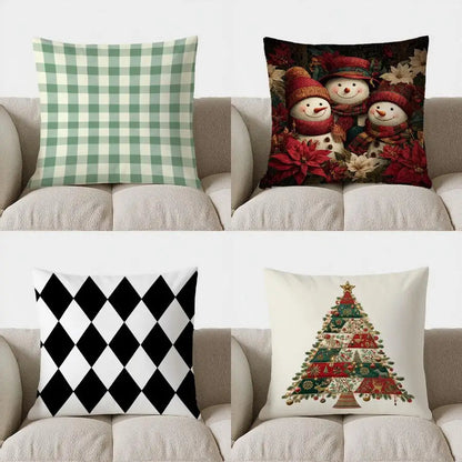 Checked Cushion Cover 40x40 – Chic Design for Cozy Spaces 7