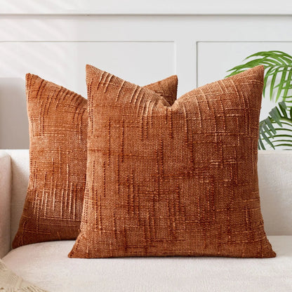 Chenille Rough Yarn Pillow Cover – Elegant Texture for Cozy Spaces 5