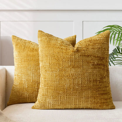 Chenille Rough Yarn Pillow Cover – Elegant Texture for Cozy Spaces 6