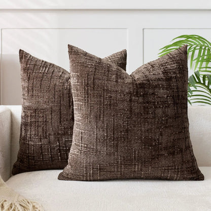Chenille Rough Yarn Pillow Cover – Elegant Texture for Cozy Spaces 7