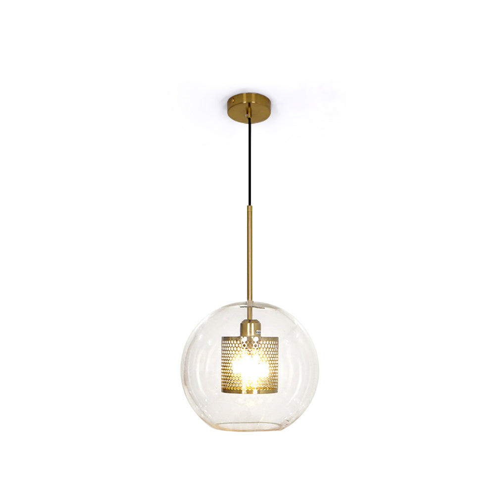 Chiswick Glass Pendant Light – Stunning Honeycomb Design for Inviting Ambiance 1