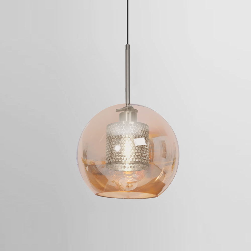 Chiswick Glass Pendant Light – Stunning Honeycomb Design for Inviting Ambiance 18