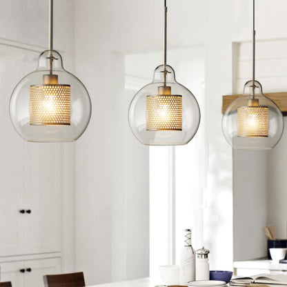 Chiswick Glass Pendant Light – Stunning Honeycomb Design for Inviting Ambiance 2