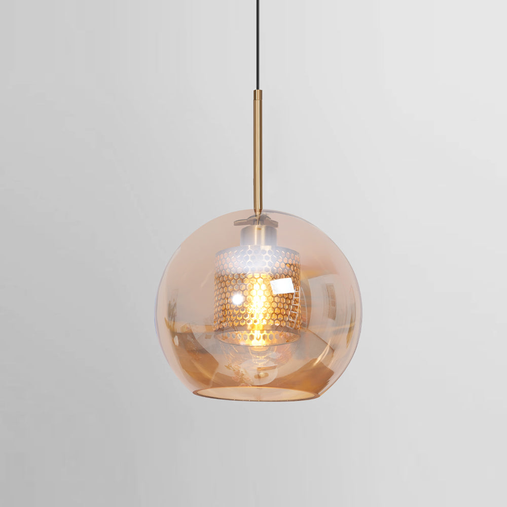 Chiswick Glass Pendant Light – Stunning Honeycomb Design for Inviting Ambiance 21