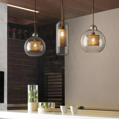 Chiswick Glass Pendant Light – Stunning Honeycomb Design for Inviting Ambiance 4