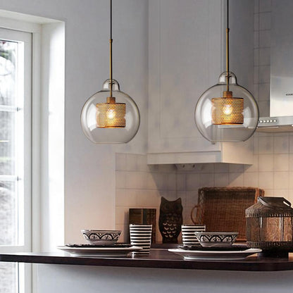Chiswick Glass Pendant Light – Stunning Honeycomb Design for Inviting Ambiance 5