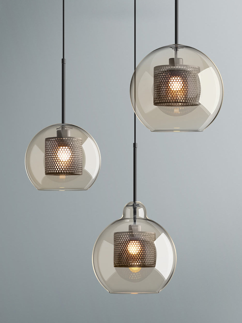 Chiswick Glass Pendant Light – Stunning Honeycomb Design for Inviting Ambiance 8