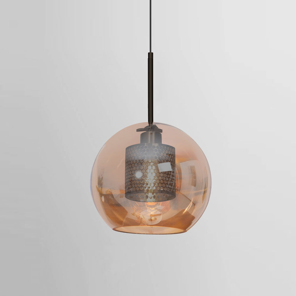 Chiswick Glass Pendant Light – Stunning Honeycomb Design for Inviting Ambiance 9
