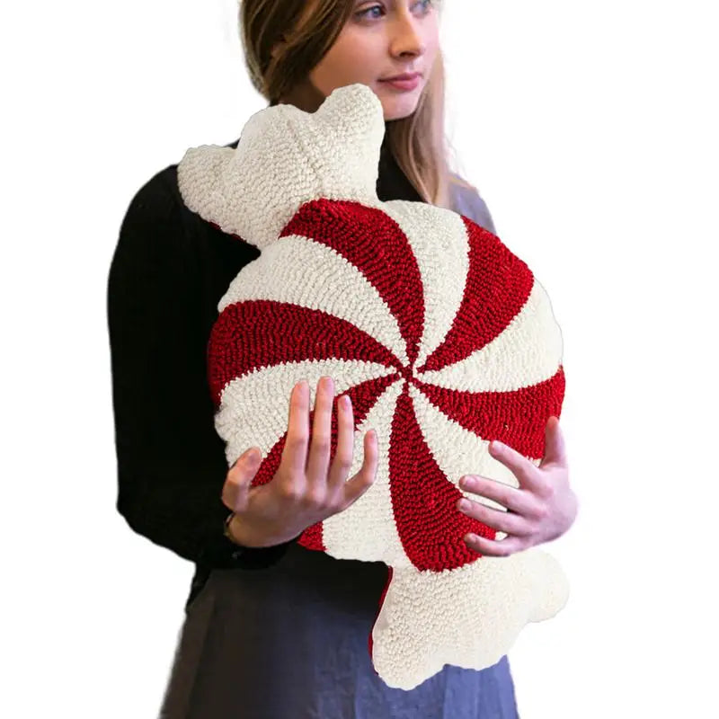 Christmas Cartoon Cary Cushion – Charming Accents for Festive Decor 3