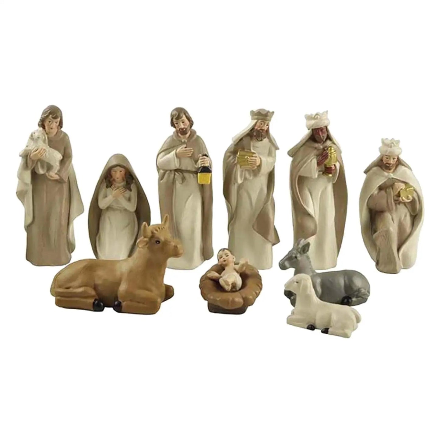 **Christmas Crib Set** – Beautifully Crafted Nativity Scene 0