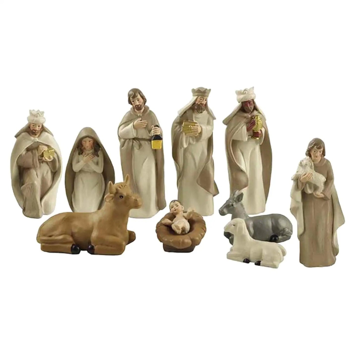 **Christmas Crib Set** – Beautifully Crafted Nativity Scene 1