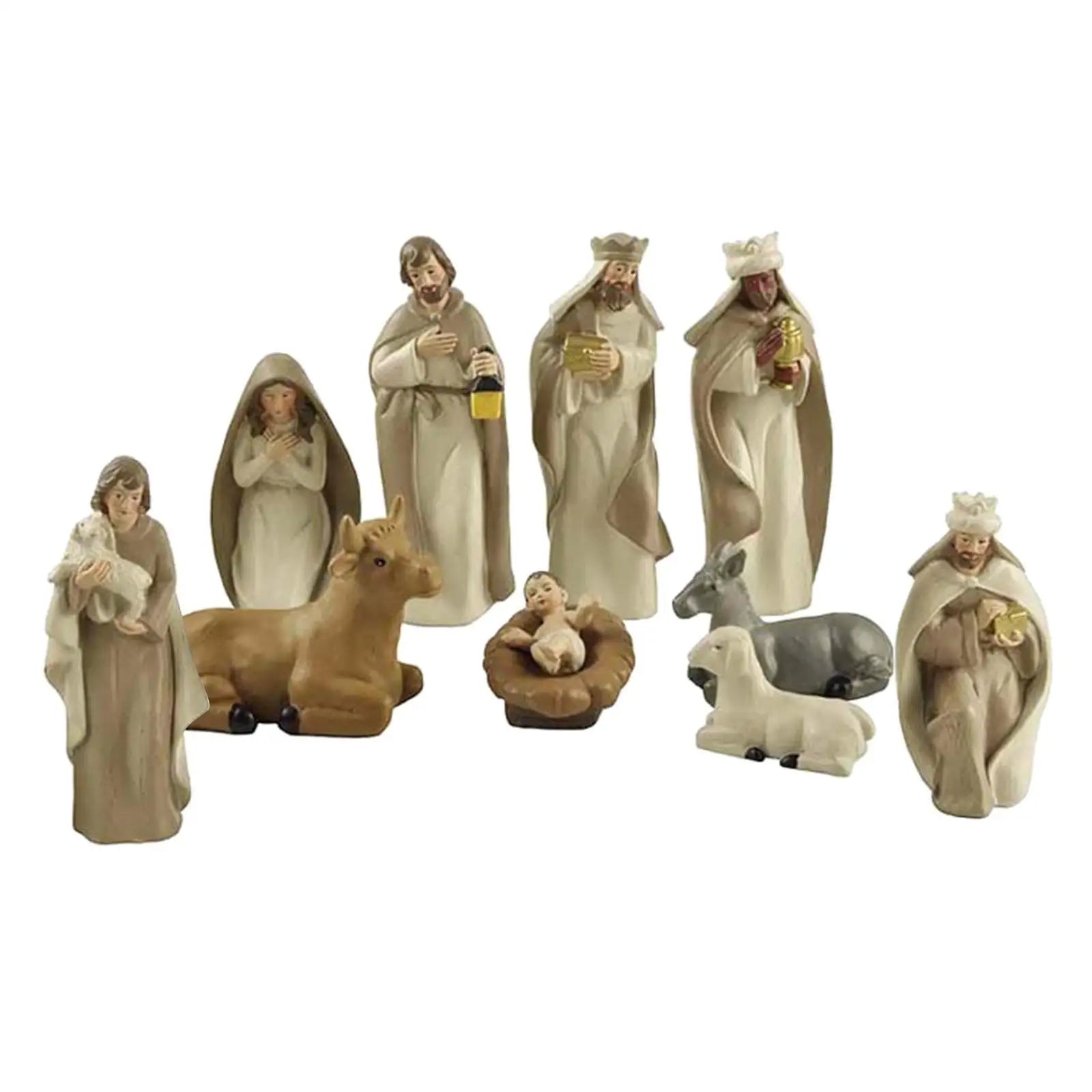 **Christmas Crib Set** – Beautifully Crafted Nativity Scene 2
