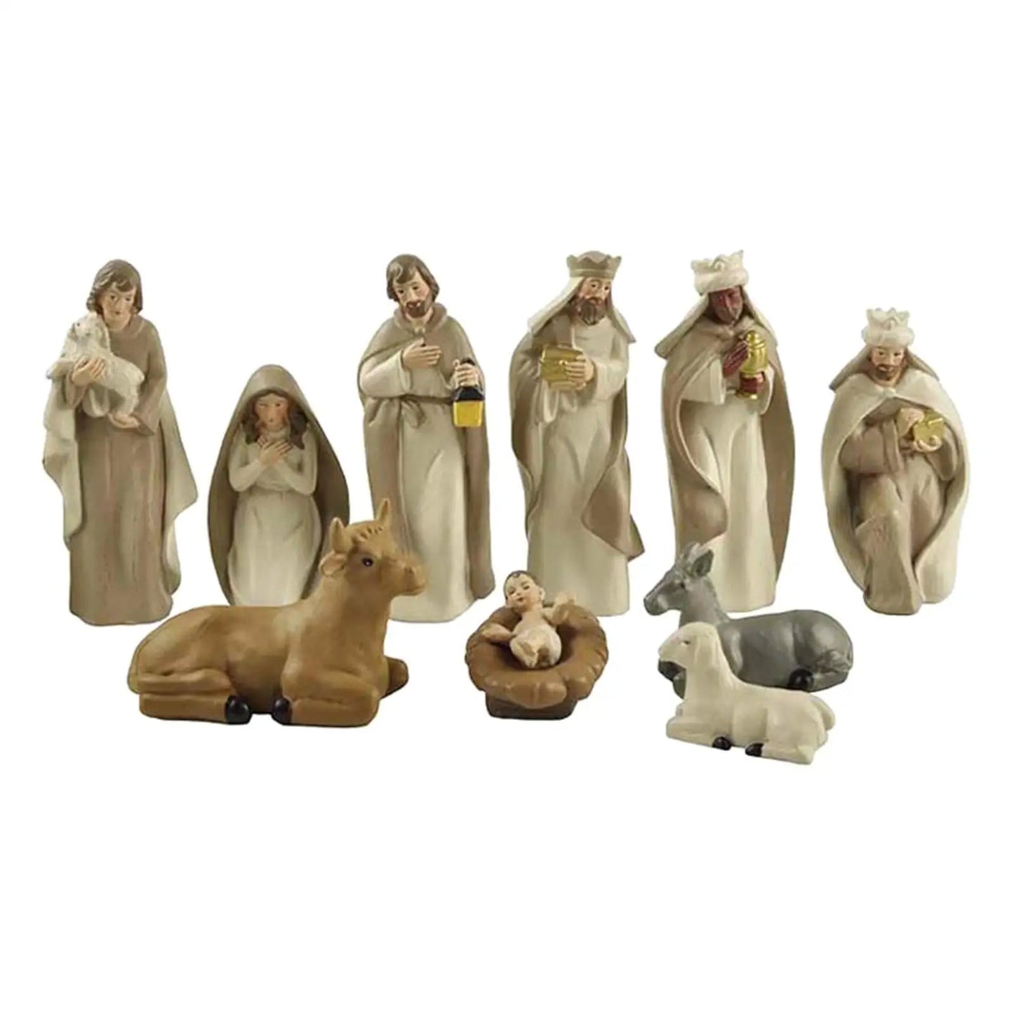 **Christmas Crib Set** – Beautifully Crafted Nativity Scene 3