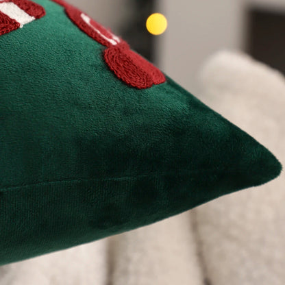 Christmas Cushion Cover With Snowflakes – Luxurious Velvet For A Festive Touch 8