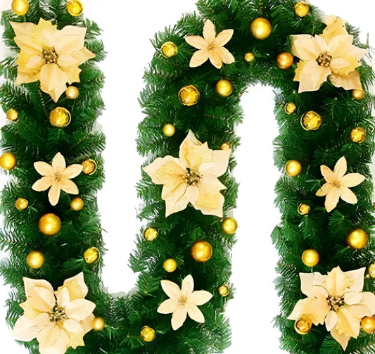 Christmas Garland With Lights – Transform Your Space With Cozy Illumination 0