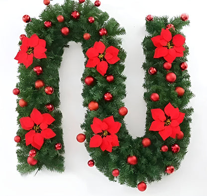 Christmas Garland With Lights – Transform Your Space With Cozy Illumination 4