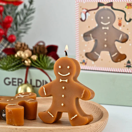 Christmas Gingerbread Scented Candle – Cozy Aroma for Festive Moments 1