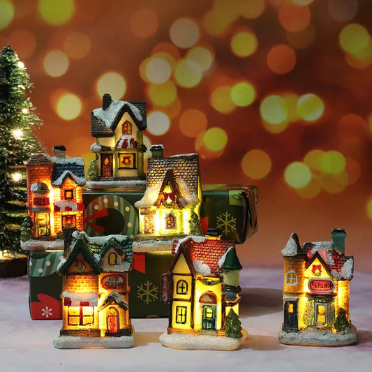 **Christmas LED Light House** – **Charming Illumination for Holiday Cheer** 1
